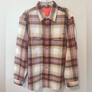 Eddie Bauer men’s button down. Multi color. Medium classic fit.